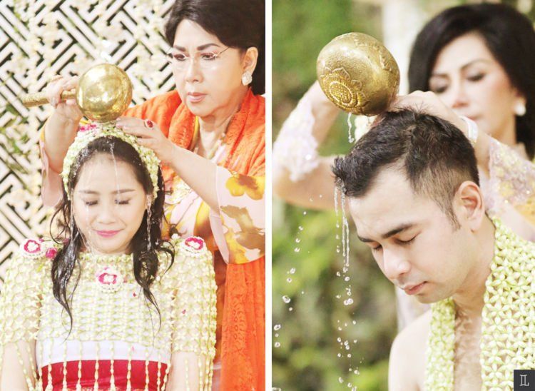 air siraman calon pengantin