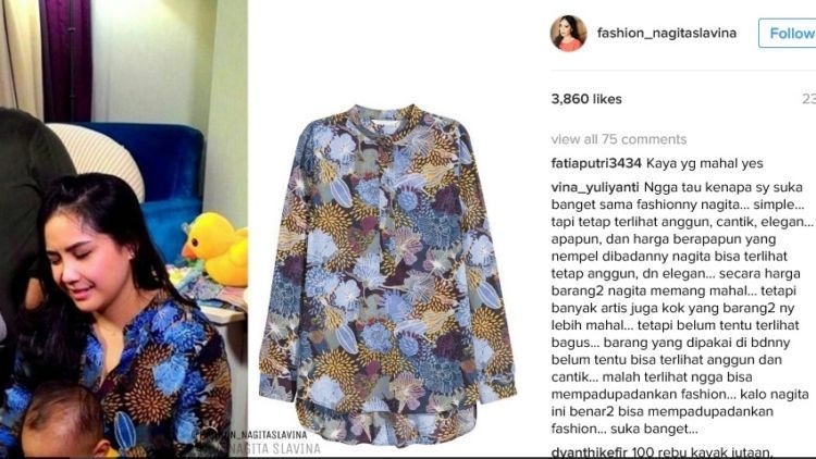 Nagita Ternyata Nggak Cuma Mengoleksi Barang Mewah Tapi Juga Pakai Barang Murah, Duh Merakyat Banget