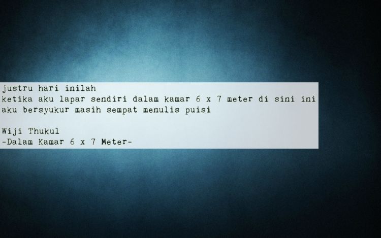 Dalam Kamar 6 x 7 Meter.
