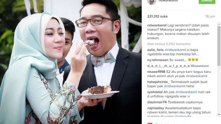 Inilah Suami-Istri Paling Bikin Baper di Tahun 2016: Ridwan Kamil dan Atalia. Kamu Setuju?