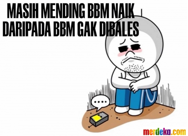 BBM Naik Lagi Lho! Oh, Udah Biasa Ya? Tapi 15 Netizen Ini Masih Tetap Ngasih Reaksi Kocak 8 ealah :(