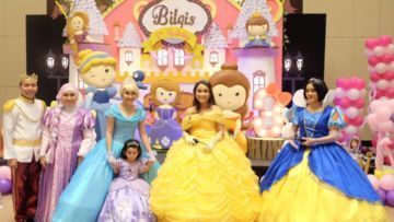 Meski Kena Gunjingan Juga, Pesta Ultah Bilqis ala Disney dan Princess Sofia Ini Tetap Sweet Lho