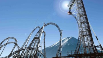 Begini Nih Penampilan Roller Coaster Paling Ekstrem di Dunia! Curam Banget Lintasannya…