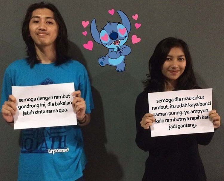 Januari Belum Berakhir, Cari Deh Pasangan yang Punya Doa Unik Buat Bikin Foto Ala #Tukerandoa Ini!