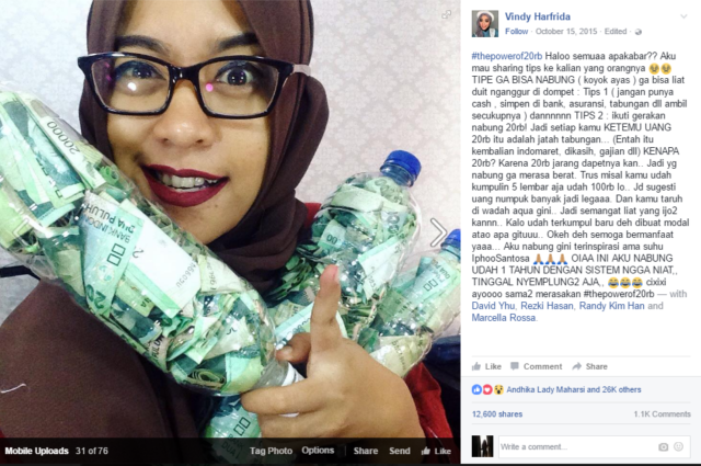 nggak terasa udah banyak