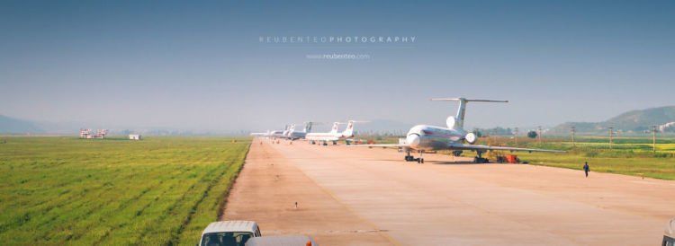bandara internasional pyongyang