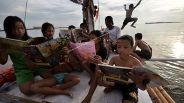 Kisah Kapal dengan Misi Mulia. Biar Semua Anak Indonesia Bisa Membaca, Perahu Pustaka Gigih Berlayar