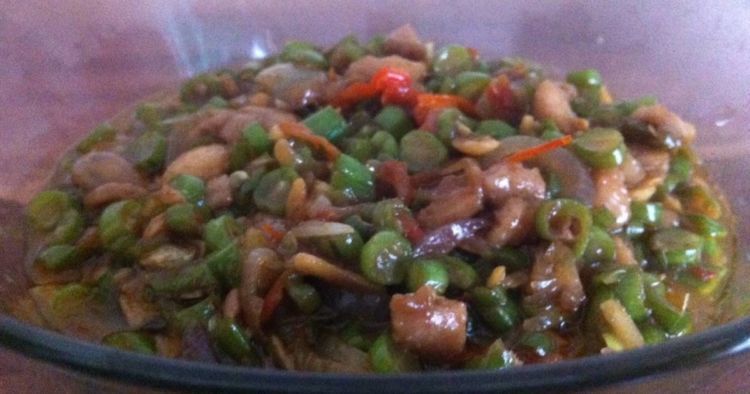 tumis kulit ayam