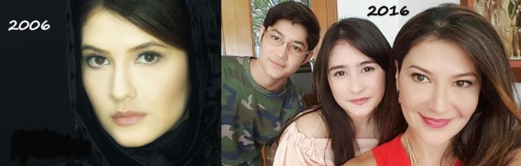 sama anaknya juga masih kaya kakak-adek aja