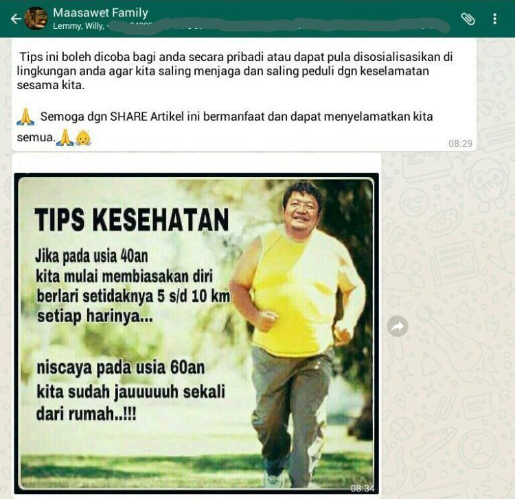 TIPS KESEHATAN!