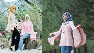 18 Serba-serbi Baju Lengan Lonceng Buat Hijabers, Tampil Anti Bosan Berbalut Kekinian