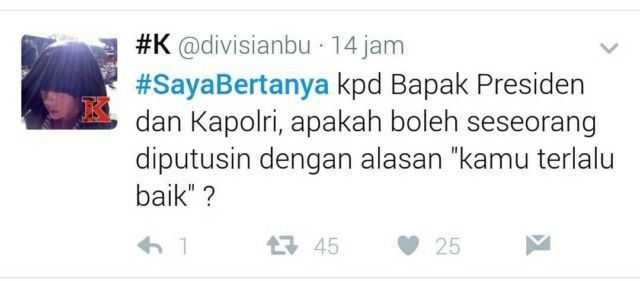 #SayaBertanya