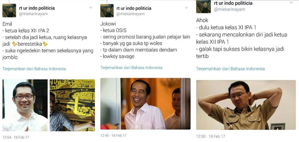 Lucunya Membayangkan Ahok, AHY, dan Anies Baswedan Dulu Satu SMA. Beginikah Kondisi Mereka Sekarang?