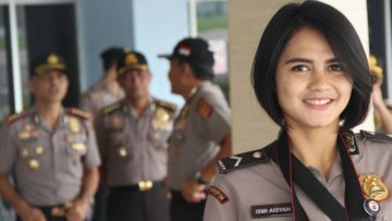 Bripda Ismi Aisyah, Polwan Cantik yang Mengamankan Rasa Takutmu Meski Ada Bom Meledak di Bandung