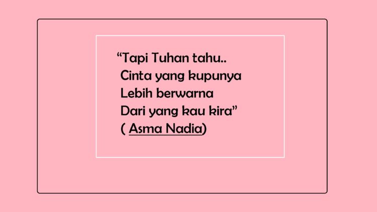 Belajar Soal Cinta yang Sederhana, Dari 14 Quotes Milik 