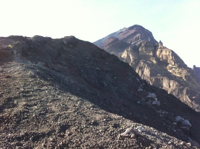 Track summit Rinjani