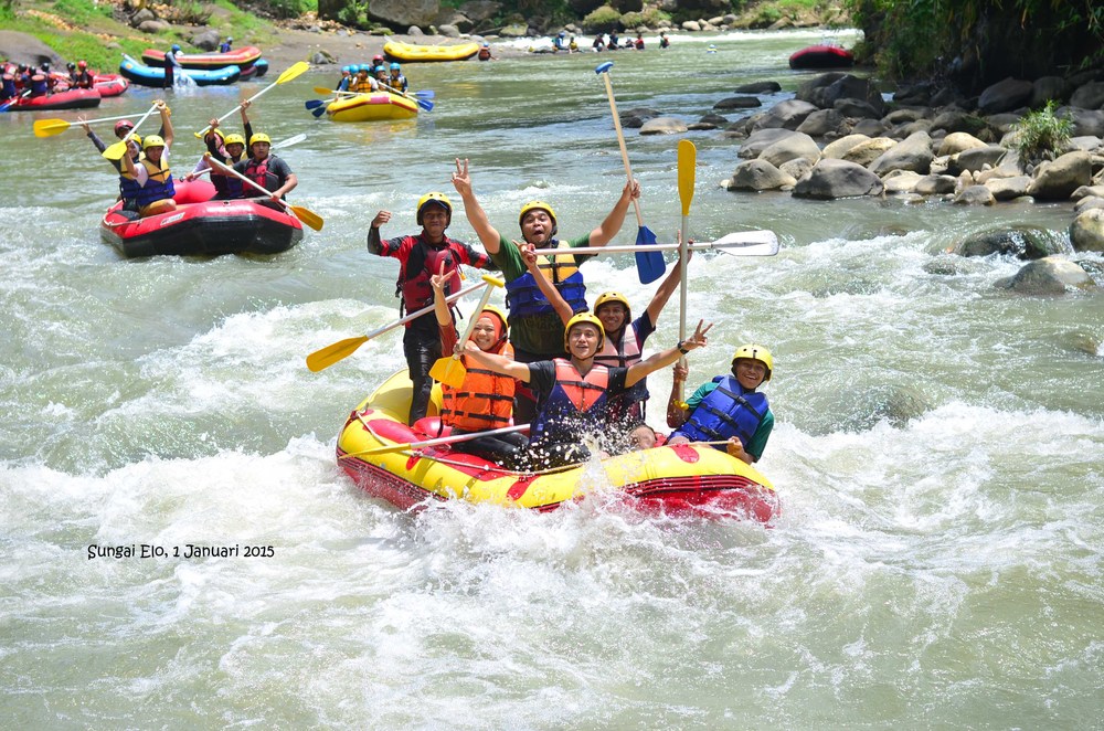 5 Hal Mengesankan Rafting di Sungai Elo