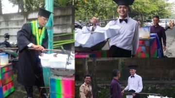 Berkaca dari Kisah Asnawi, Mampu Selesaikan Kuliah Sarjana Berkat Jual Gorengan Keliling