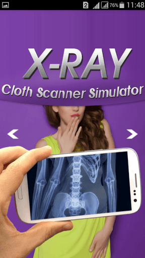 X-Ray Cloth Simulator Prank