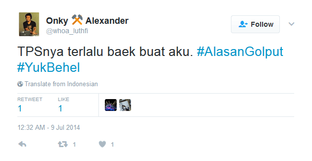 Alasan Golput 23 Netizen Ini Bisa Diterima Nggak? Mereka Terlalu Baper untuk Memilih :( 47 Alasan klasik
