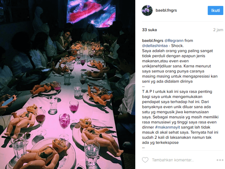Terbuat dari keringat ketek bayi dan ASI sungguhan