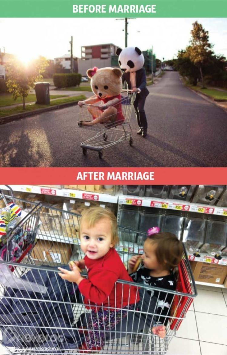 9 Meme Lucu Perbedaan Sebelum Dan Setelah Nikah Kocak Dan