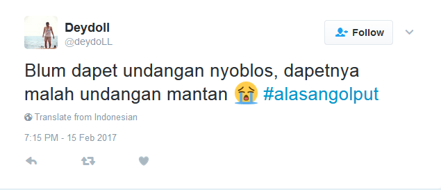 Alasan Golput 23 Netizen Ini Bisa Diterima Nggak? Mereka Terlalu Baper untuk Memilih :( 39 Waduh, gimana ni ceritanya
