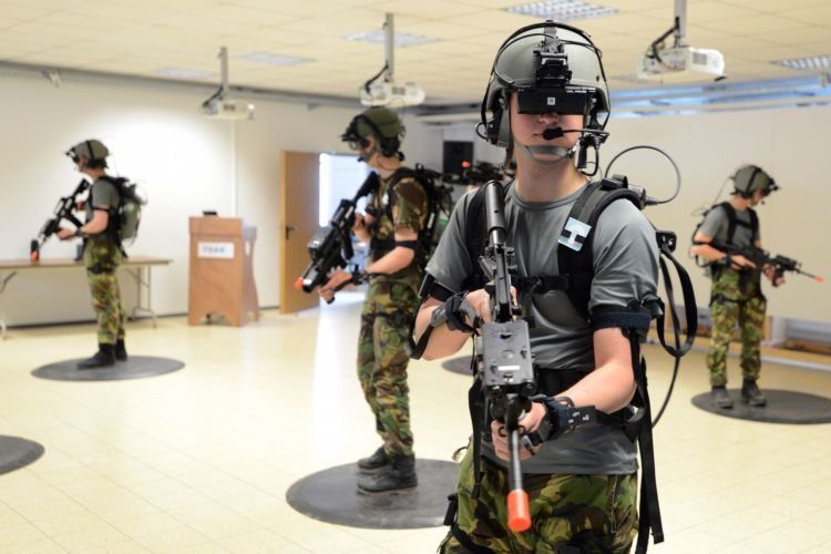 Latihan militer Amerika udah pake VR