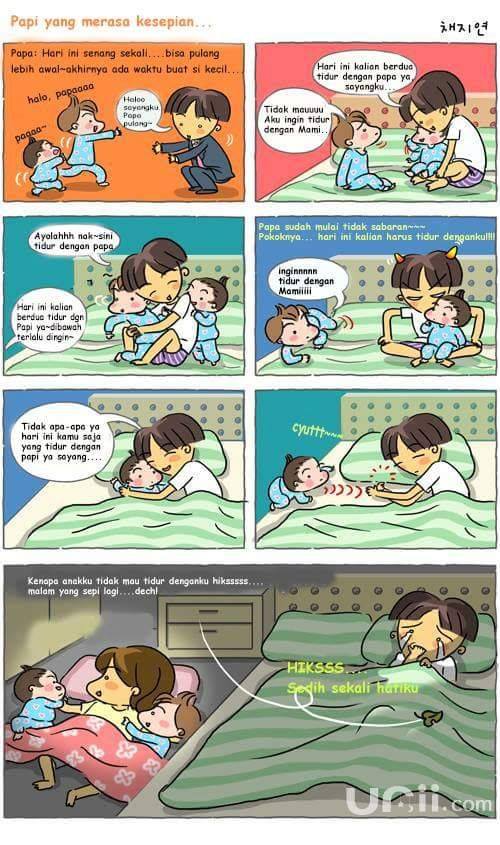 20 Ilustrasi Lucu ini Tunjukkan Betapa Lelahnya Jadi Mahmud. Tapi Tetap, Bahagianya Luar Biasa Dong~