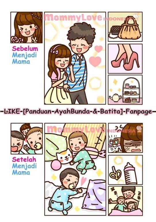 20 Ilustrasi Lucu ini Tunjukkan Betapa Lelahnya Jadi Mahmud. Tapi Tetap, Bahagianya Luar Biasa Dong~