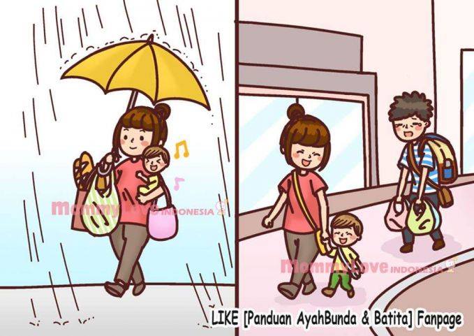 20 Ilustrasi Lucu ini Tunjukkan Betapa Lelahnya Jadi Mahmud. Tapi Tetap, Bahagianya Luar Biasa Dong~
