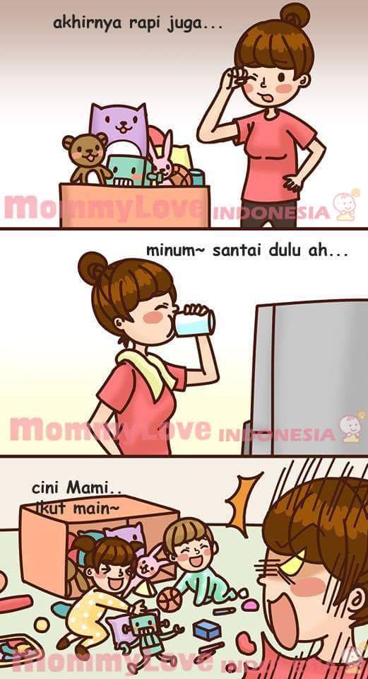 20 Ilustrasi Lucu ini Tunjukkan Betapa Lelahnya Jadi Mahmud. Tapi Tetap, Bahagianya Luar Biasa Dong~