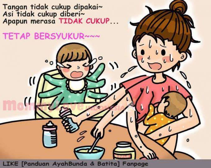 20 Ilustrasi Lucu ini Tunjukkan Betapa Lelahnya Jadi Mahmud. Tapi Tetap, Bahagianya Luar Biasa Dong~