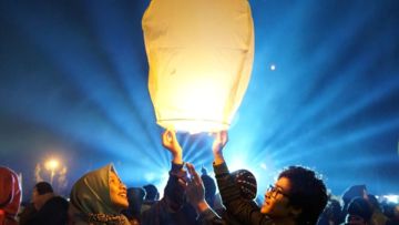 Lampion Perpisahan dari Dieng Culture Festival 2019. Tanpa Lampion, Akahkah DCF Tetap Syahdu?