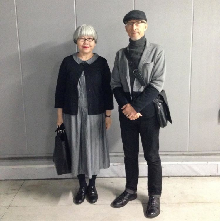 Inilah 13 Foto Super Stylish Pasangan Kakek-Nenek dari Jepang. Selebgram Mah.... Lewat!