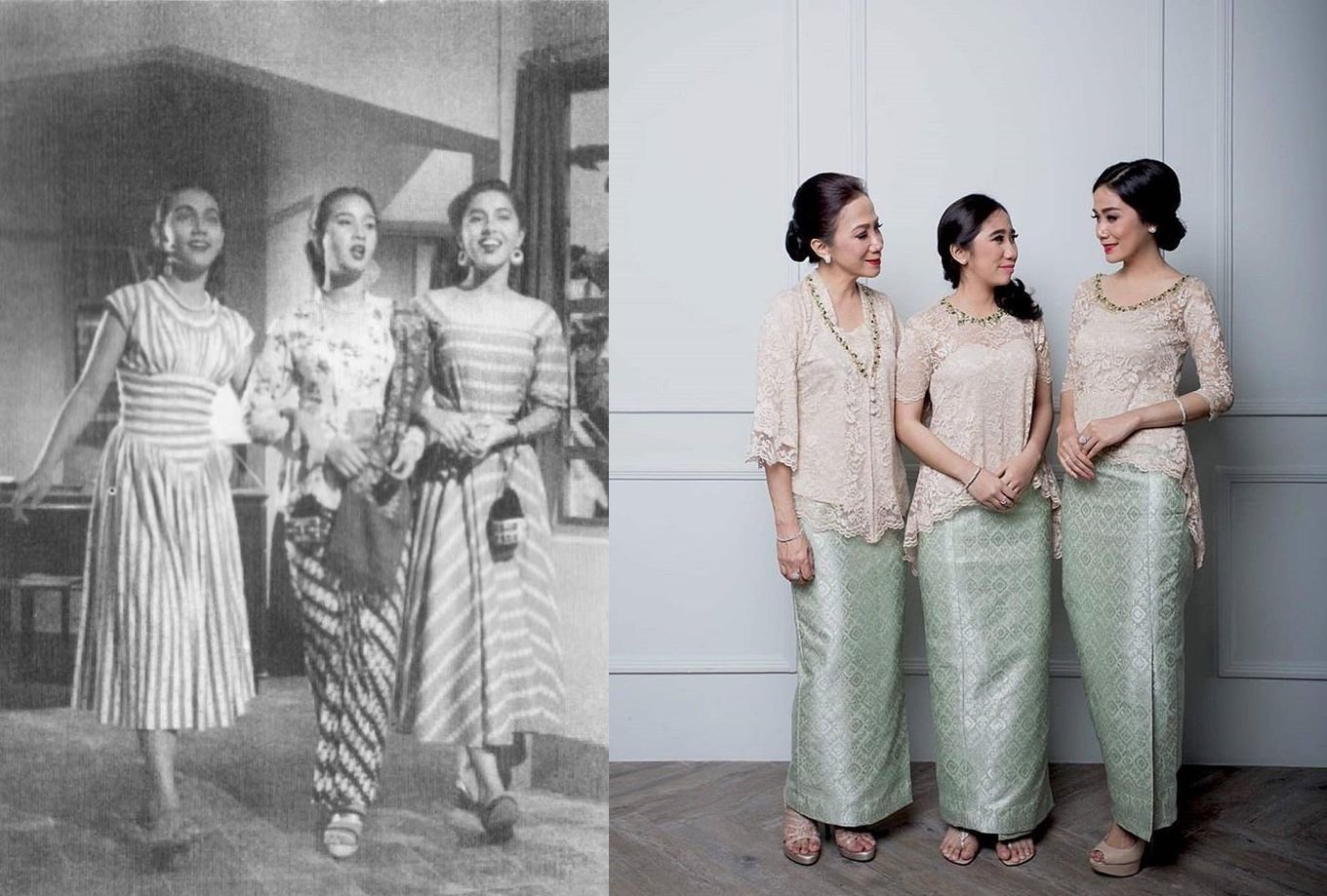 9 Foto Perbedaan OOTD Orang Dulu dan Sekarang. Perkara Gaya, Nggak Ada yang Kalah Kerennya