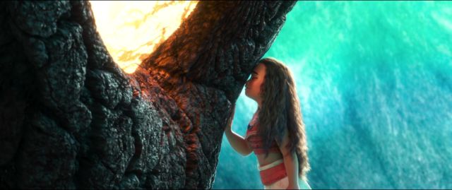 Te Fiti luluh dengan sikap baik Moana