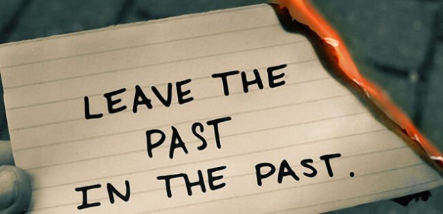 Leave the past