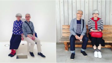 Inilah 13 Foto Super Stylish Pasangan Kakek-Nenek dari Jepang. Selebgram Mah…. Lewat!