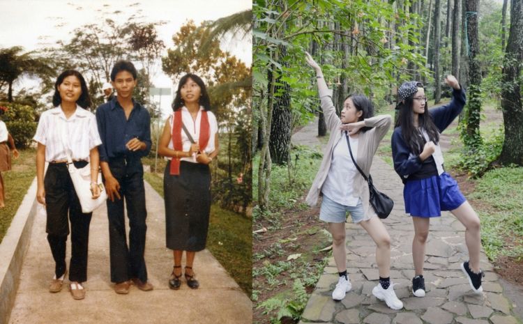 9 Foto Perbedaan OOTD Orang Dulu dan Sekarang. Perkara Gaya, Nggak Ada yang Kalah Kerennya