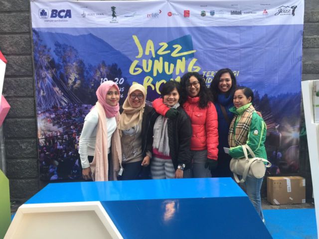 Ke jazz gunung bareng temen