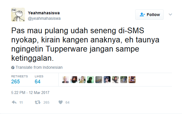 Celotehan Kocak Emak-Emak Soal Tupperware yang Nggak Bakal Hilang dari Ingatan Hingga Sekarang