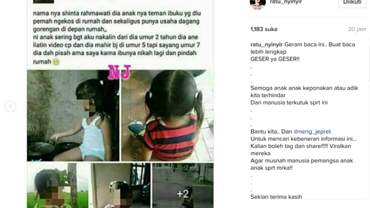 Gegernya Kita Semua Karena Grup Pedofil di Facebook, Asli Bikin Naik Darah Banget Bacanya!