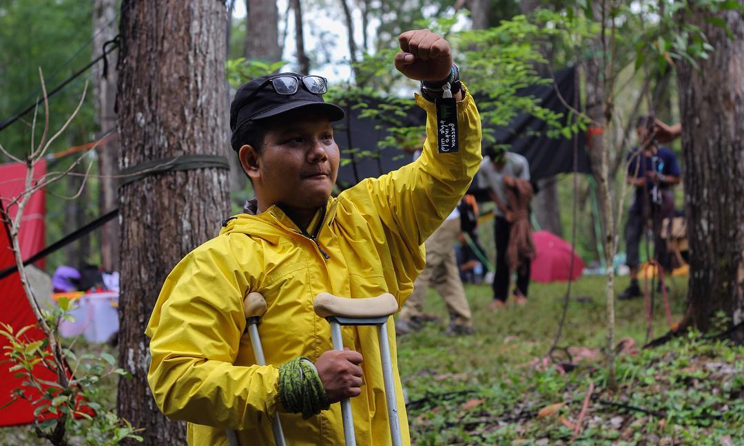Si Pemimpi Hebat, Irfan Ramdhani. Karena Keterbatasan Bukanlah Halangan untuk Terus Mendaki Gunung