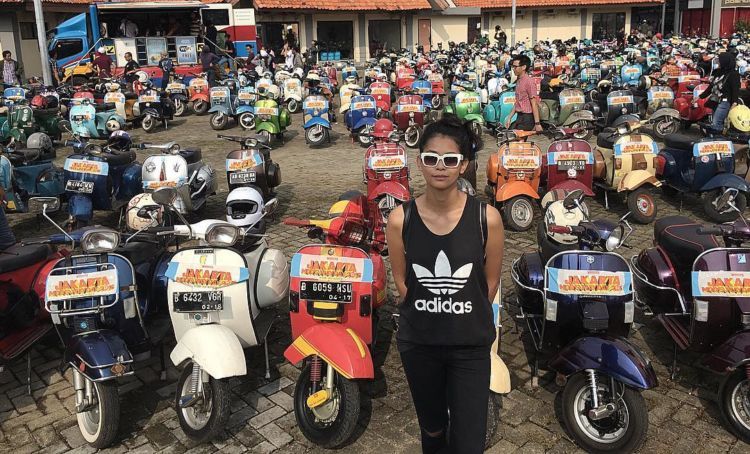 Intip 17 Inspirasi Street Style A la Bunga Jelitha Ibrani, Putri Indonesia 2017 Ini Memang Keren Sekali