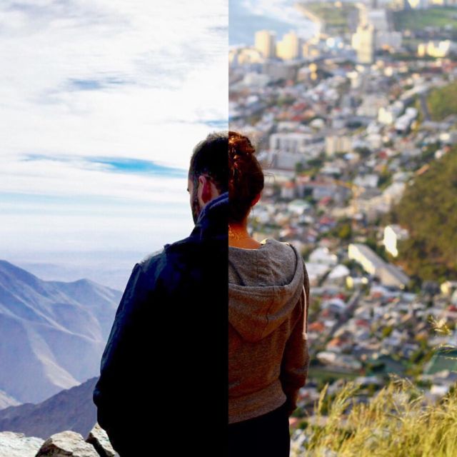 Pasangan LDR Ini Menggabungkan Foto Mereka yang Berada di Negara Berbeda. Romantis Banget Bukan?
