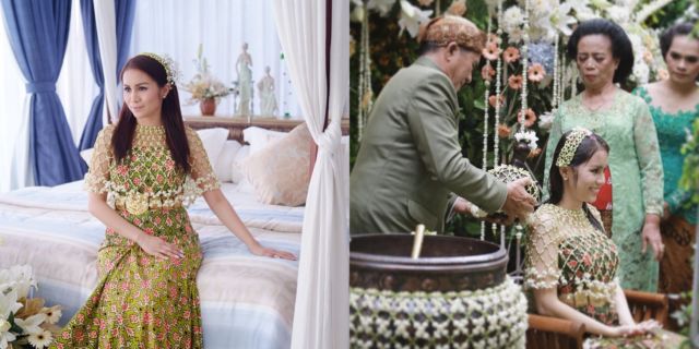 Dari Pesta Lajang, Siraman dan Resepsi Pernikahan yang Berbeda Adat, Inilah Pernikahan A la Momo Geisha