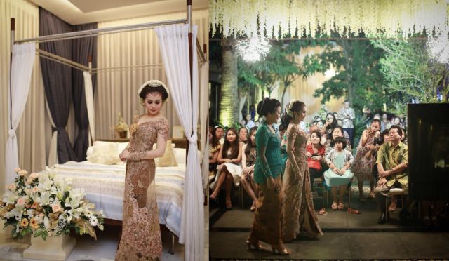 Dari Pesta Lajang, Siraman dan Resepsi Pernikahan yang Berbeda Adat, Inilah Pernikahan A la Momo Geisha