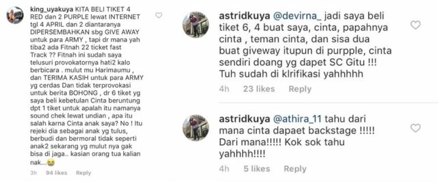 Cinta Kuya Di-bully Fans BTS Karena Dikira Curang Beli Tiket Konser, Uya Kuya Akhirnya Turun Tangan