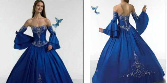 Baju peri gotik/Naffdress.com